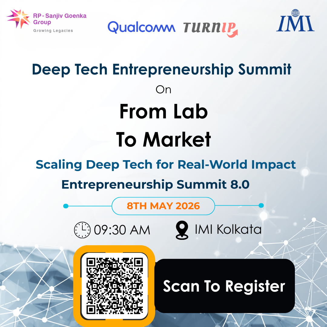 IMI Kolkata to Host Deep Tech Entrepreneurship Summit in Collaboration with Turnip and Qualcomm