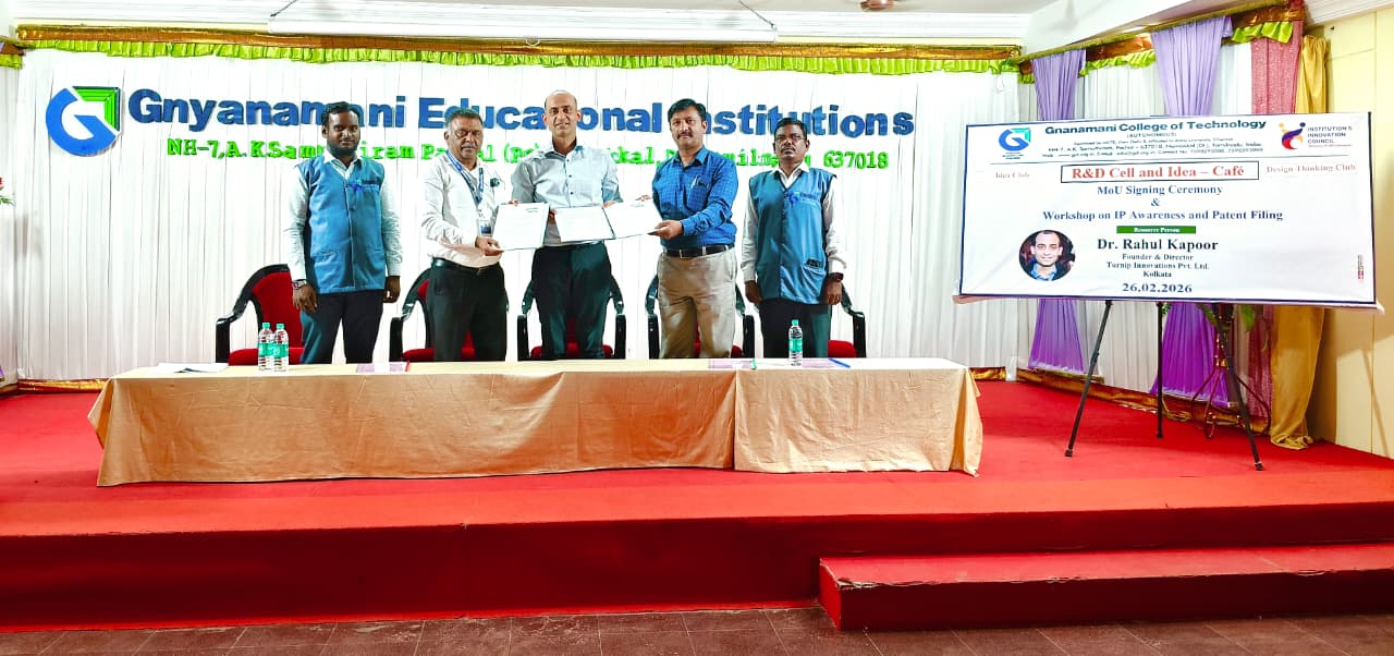 Driving Innovation in Tamil Nadu: Turnip signs MoU with Gnanamani College of Technology