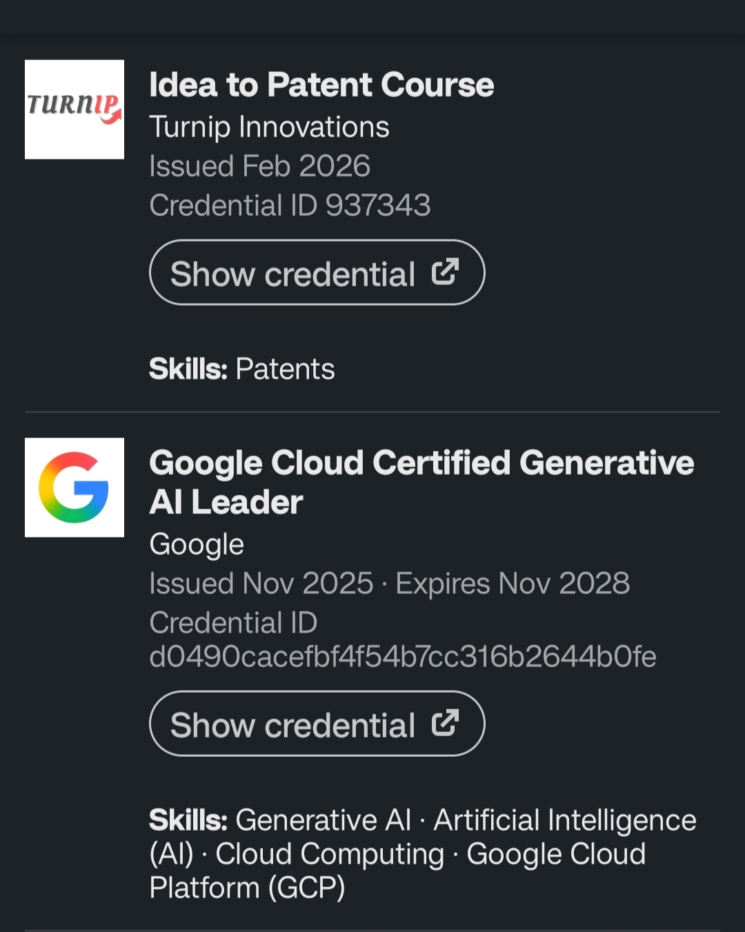 Turnip's Certificate Interface at LinkedIn
